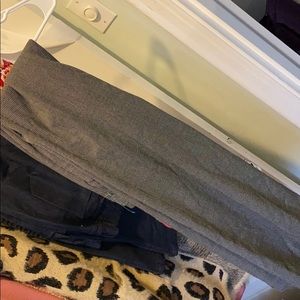 express editor pant black and white